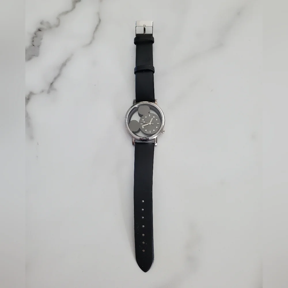 Black Mickey Mouse Watch